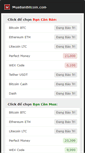 Mobile Screenshot of muabanbitcoin.com